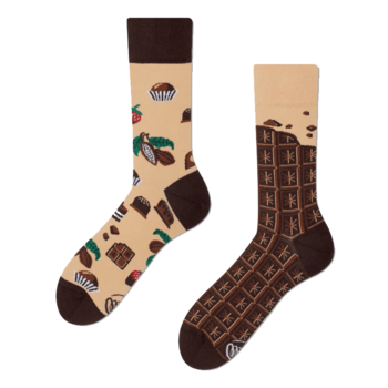 Many Mornings Chocolate Time Socks