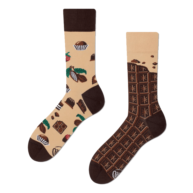 Many Mornings Many Mornings Chocolate Time Socks