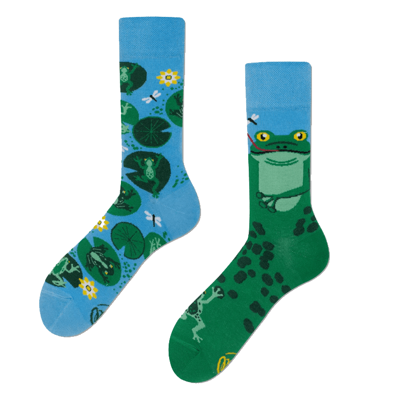 Many Mornings Many Mornings Froggy Frog Socks