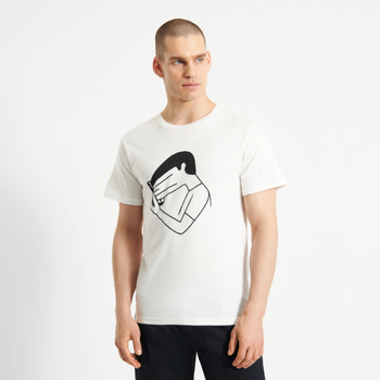Dedicated T-Shirt Stockholm Sucked In Off-White