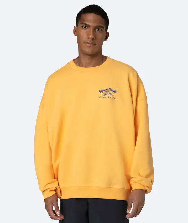 On Vacation On Vacation Island Radio Sweater Yellow
