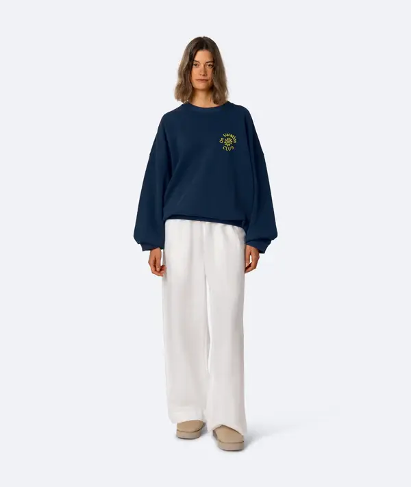 On Vacation On Vacation Cruise Sweater Navy Blue