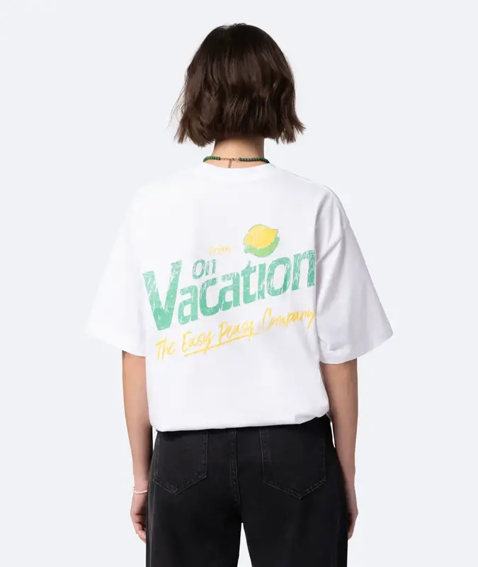 On Vacation On Vacation Lemonade T-Shirt White
