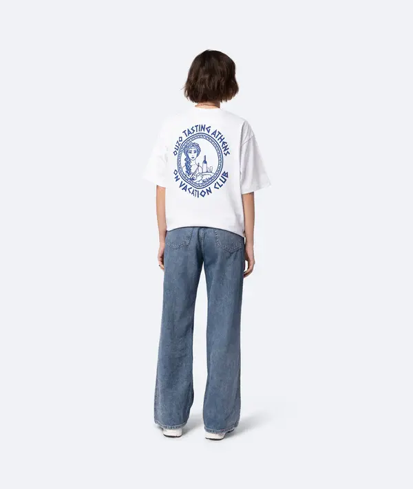 On Vacation On Vacation Ouzo Tasting T-Shirt Wit