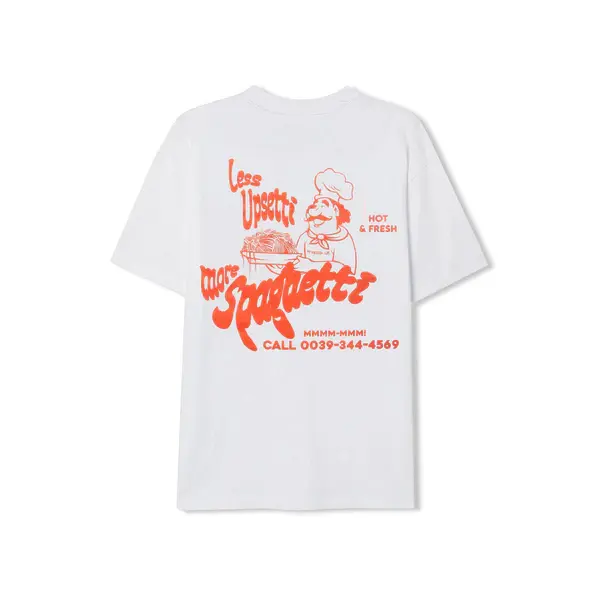 On Vacation On Vacation Less Upsetti T-Shirt White