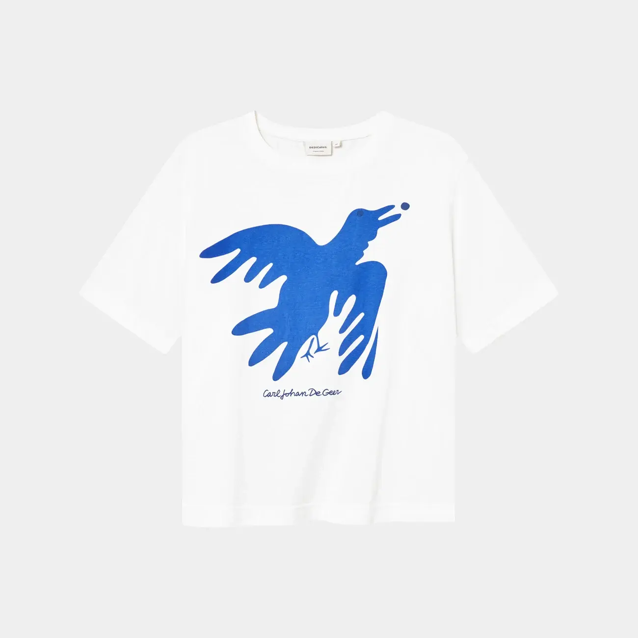 Dedicated Dedicated T-Shirt Vadstena The Phoenix Bird White