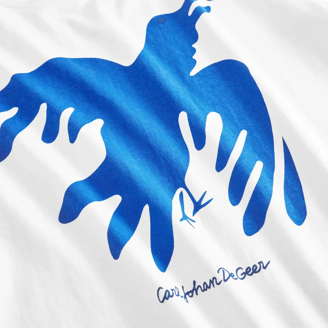 Dedicated Dedicated T-Shirt Vadstena The Phoenix Bird White