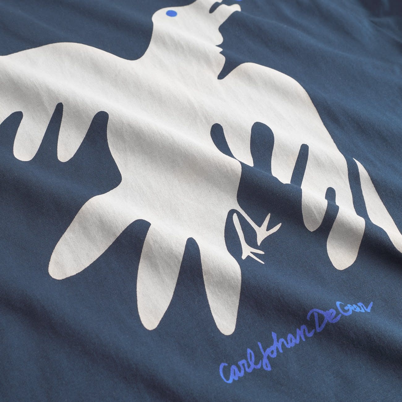Dedicated Dedicated T-Shirt Stockholm The Phoenix Bird Navy