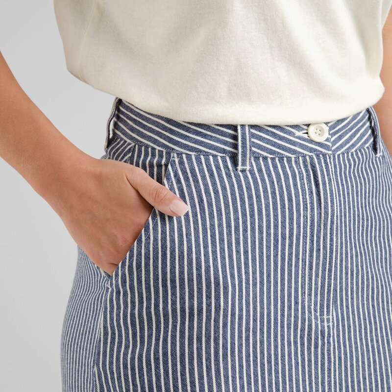Dedicated Dedicated Rok Finsta Work Stripe Blue
