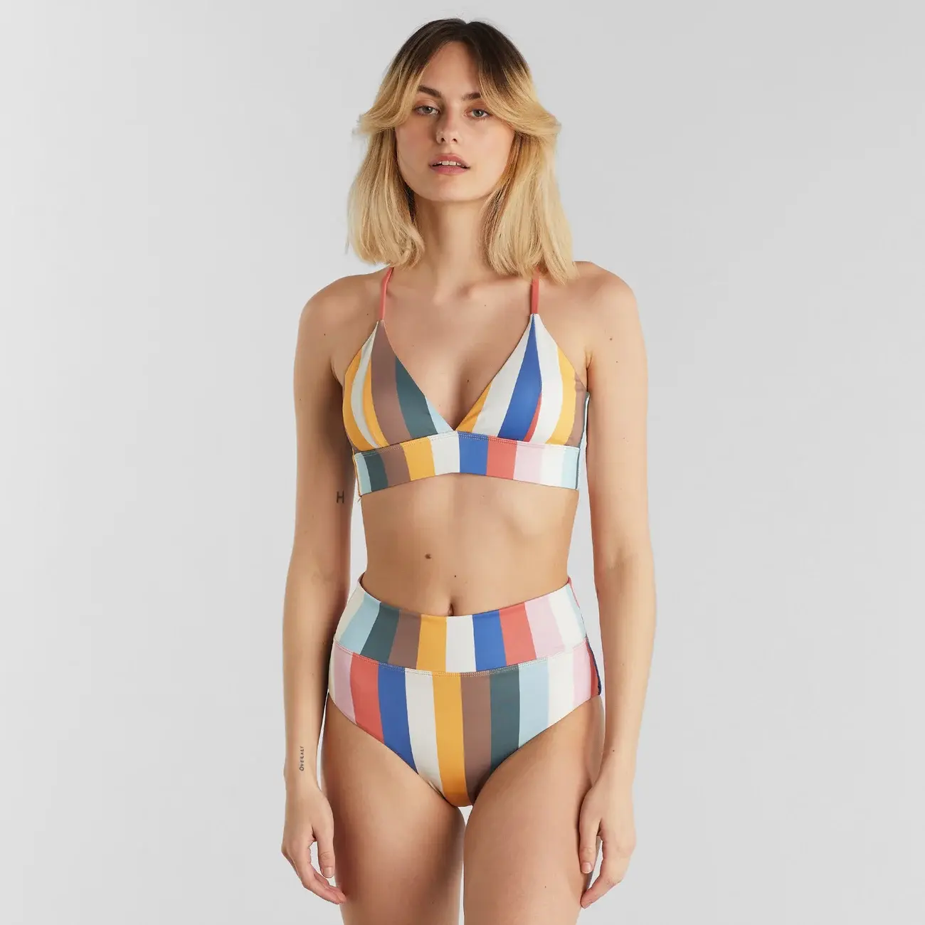 Dedicated Dedicated Bikini Pants Slite Stripes Multi Color