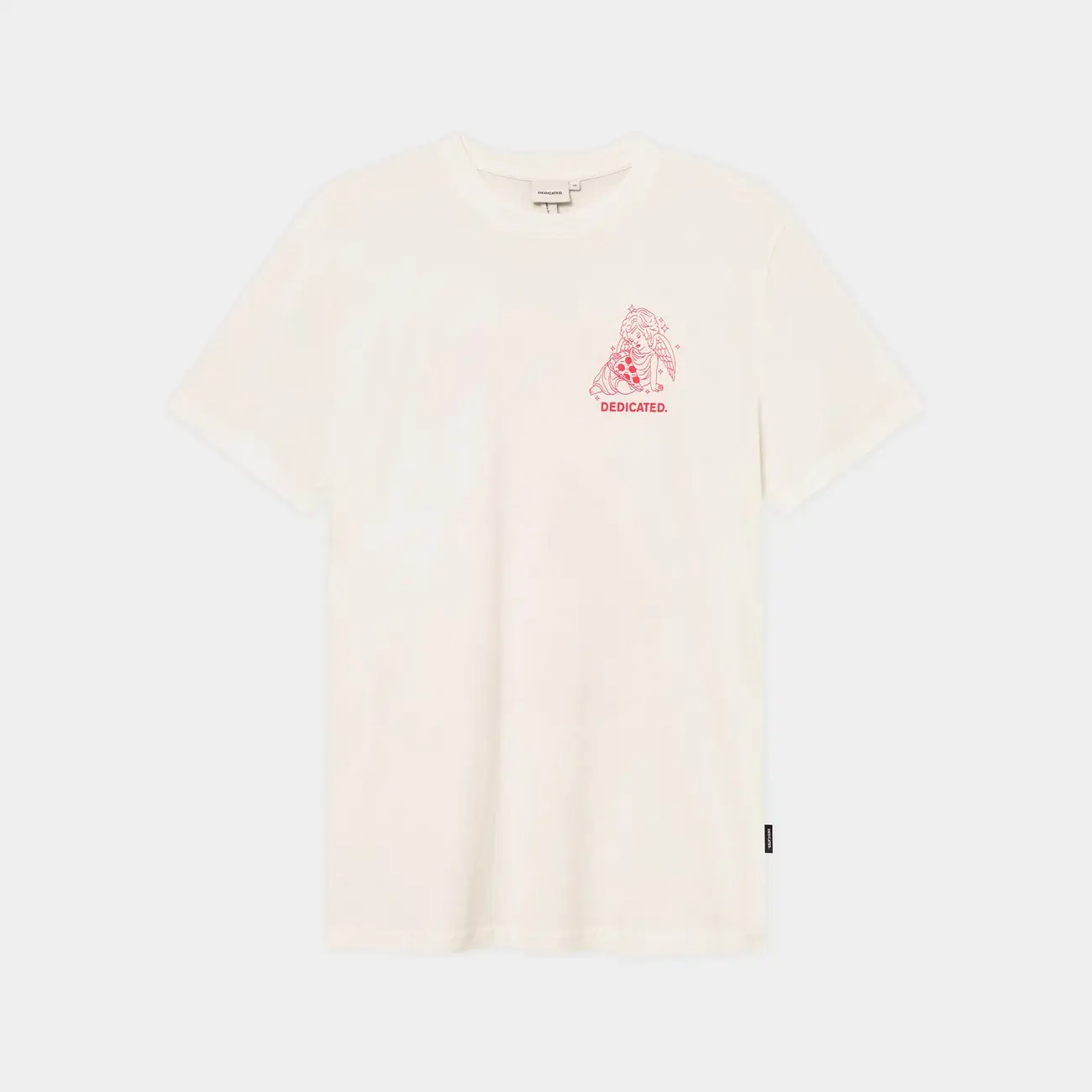 Dedicated Dedicated T-Shirt Stockholm Eternal Pizza Off-White