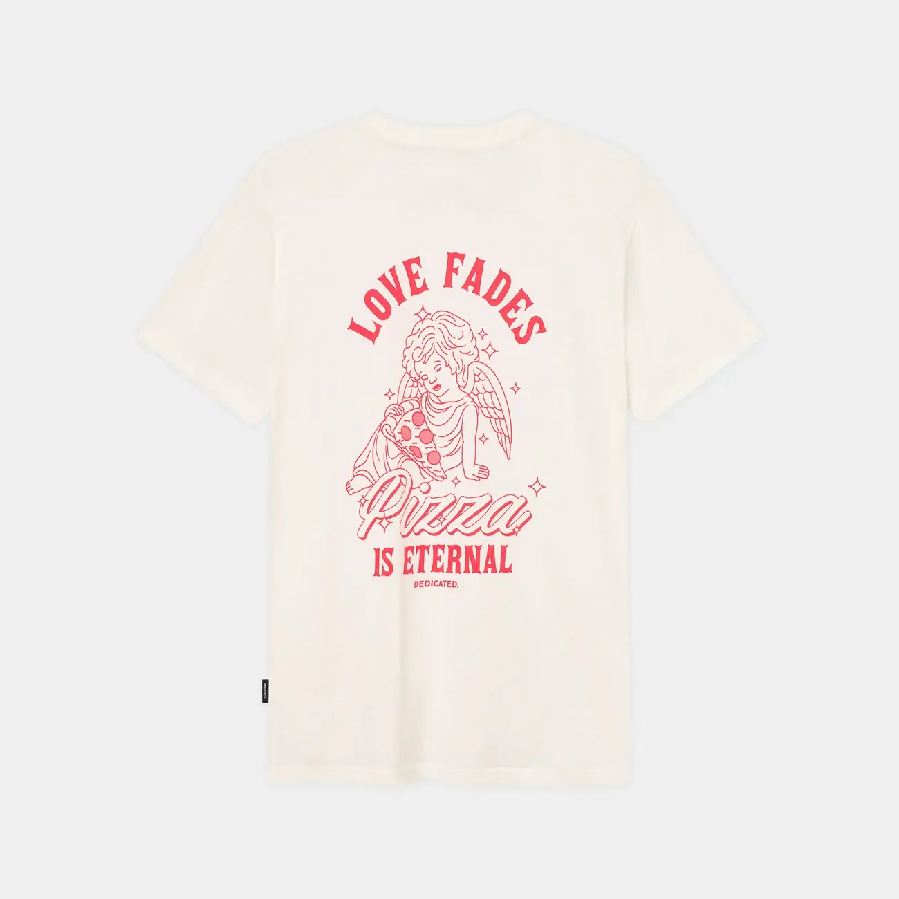 Dedicated Dedicated T-Shirt Stockholm Eternal Pizza Off-White