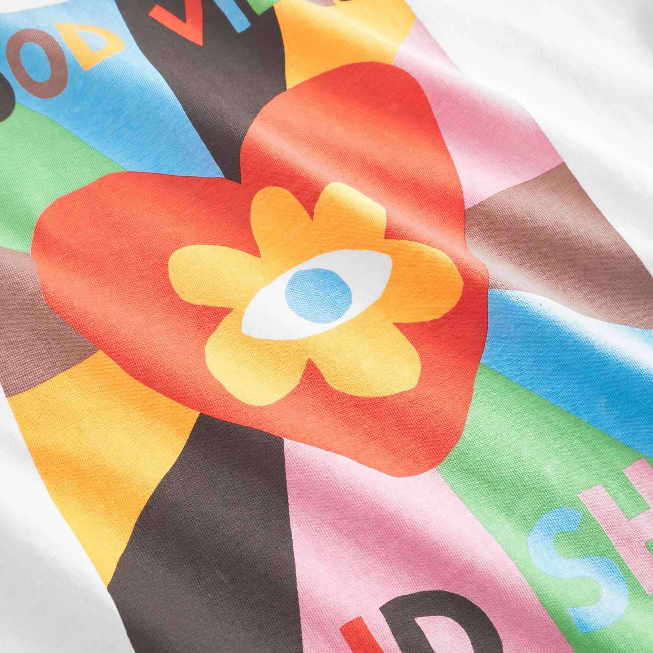 Dedicated Dedicated T-Shirt Vadstena Good Vibes White