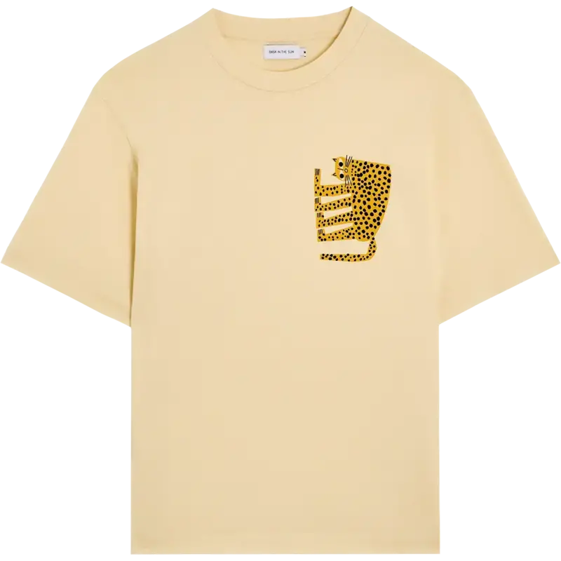 Bask in the Sun Bask In The Sun Leopard Tee Cream