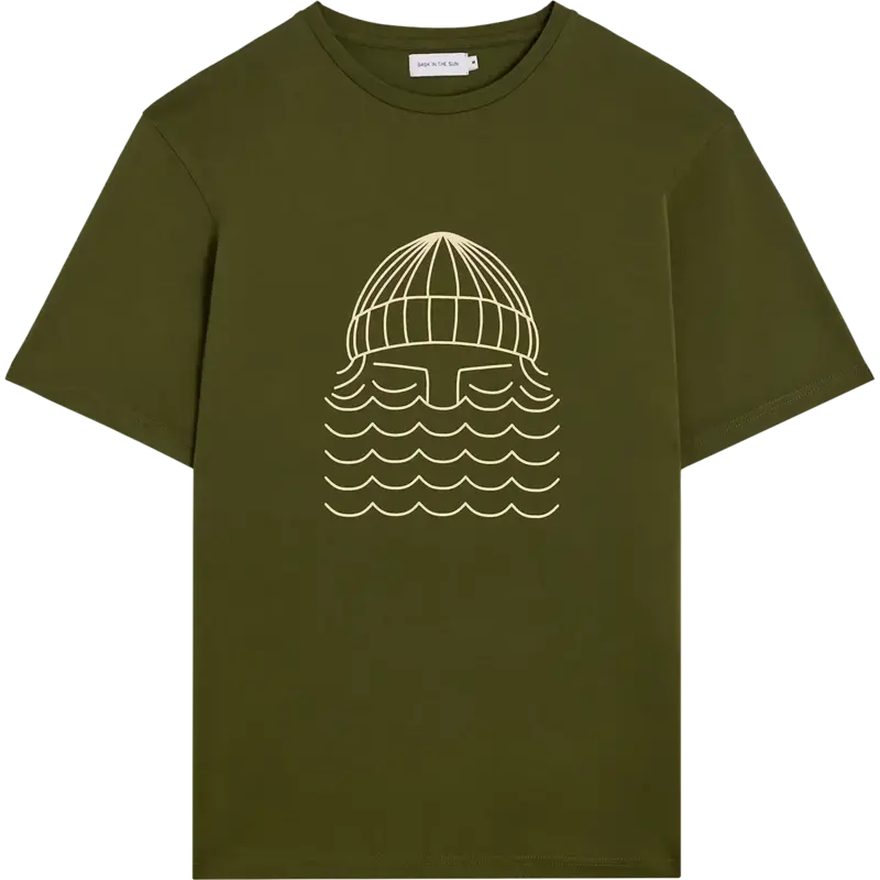 Bask in the Sun Bask in the Sun Olive To The Sea T-shirt