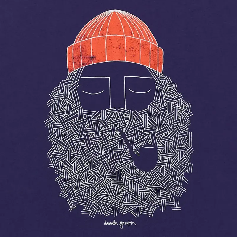Bask in the Sun Bask In The Sun Tee Smoking Pipe Indigo