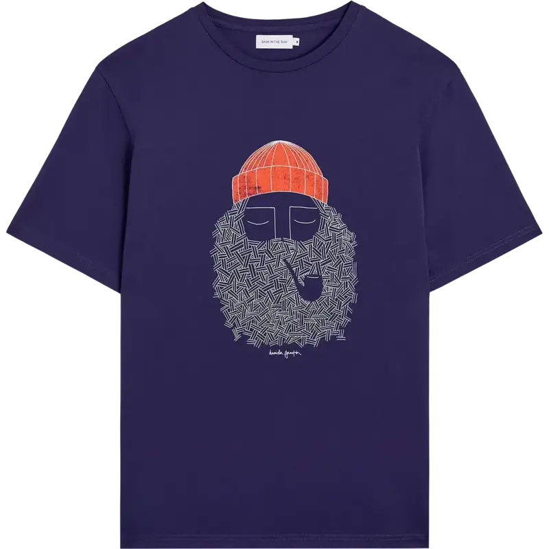 Bask in the Sun Bask In The Sun Tee Smoking Pipe Indigo