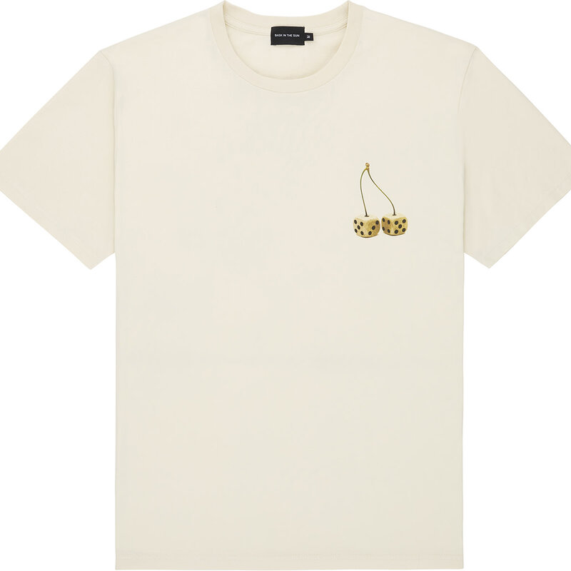 Bask in the Sun Bask In The Sun T Shirt Dices Tee White