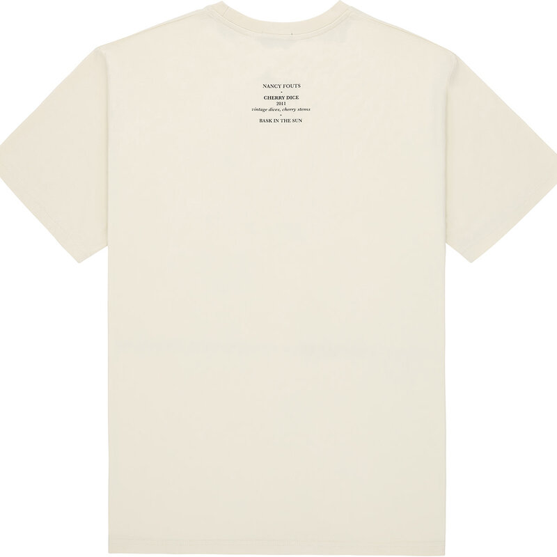 Bask in the Sun Bask In The Sun T Shirt Dices Tee White