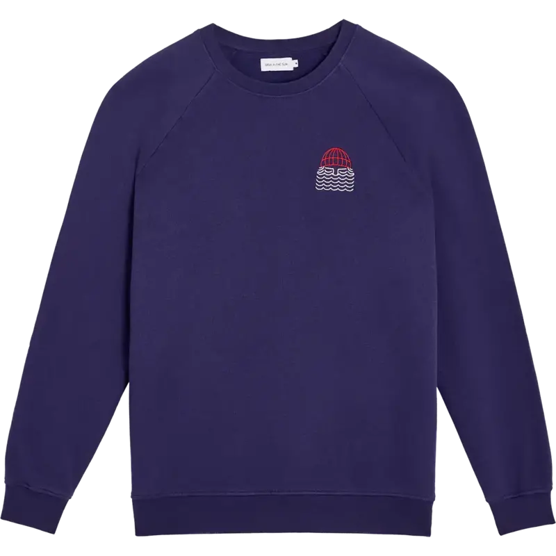 Bask in the Sun Bask in the Sun Mini To The Sea sweatshirt indigo