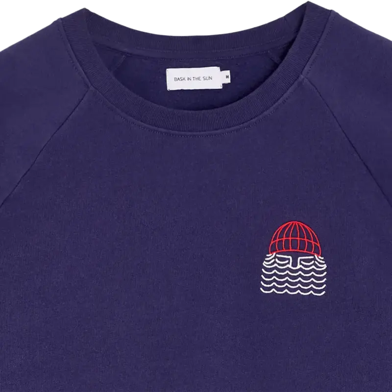 Bask in the Sun Bask in the Sun Mini To The Sea sweatshirt indigo