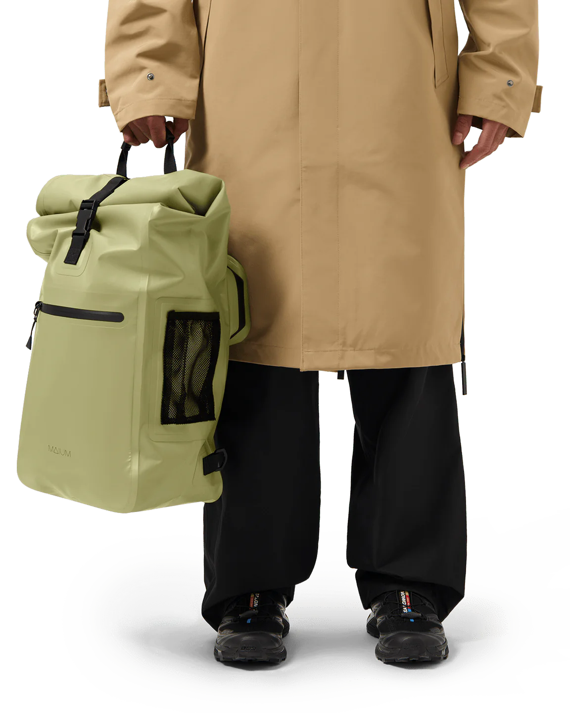 Maium Maium XL Rolltop Backpack Army Green