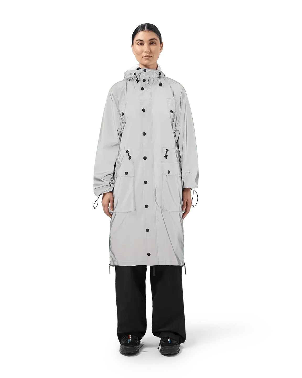 Maium Maium Raincoat Light Weight Parka Reflective