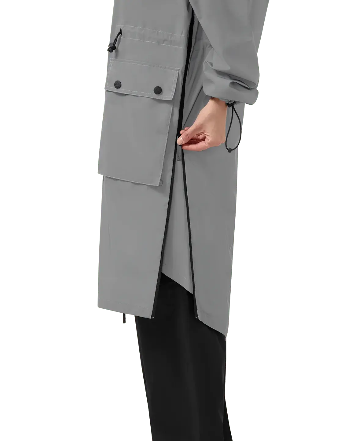 Maium Maium Raincoat Light Weight Parka Reflective