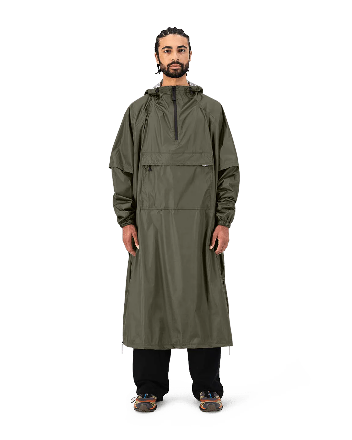Maium Maium Poncho Army Green