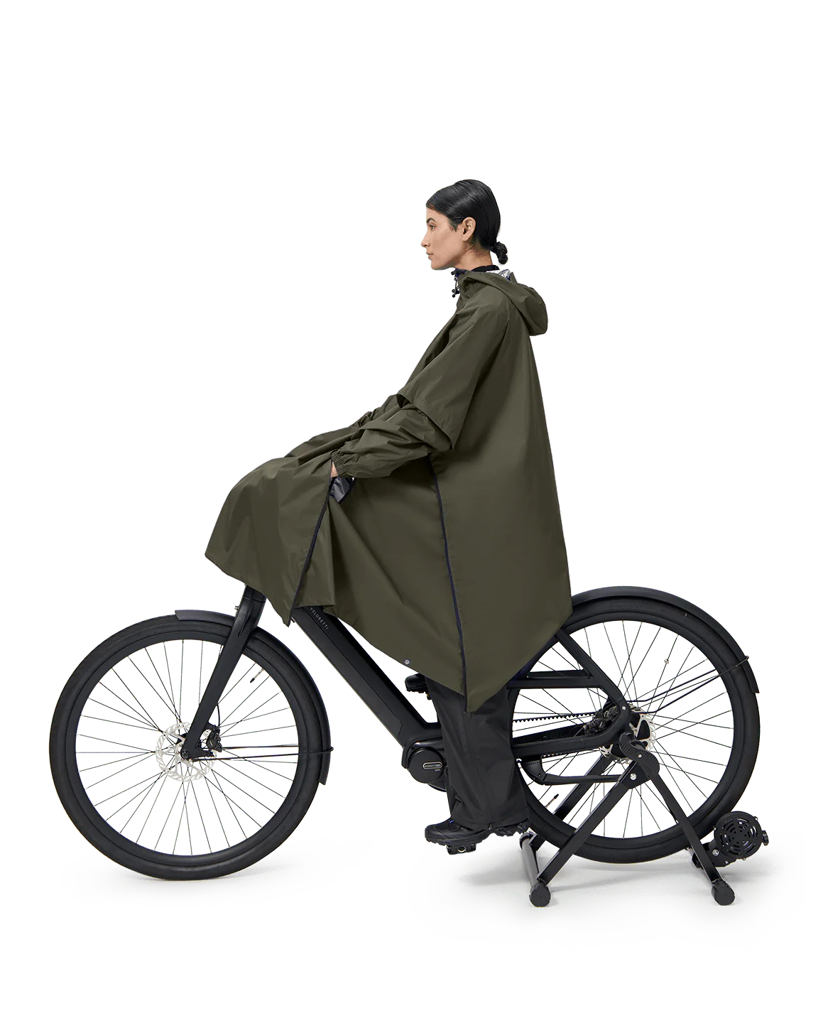 Maium Maium Poncho Army Green