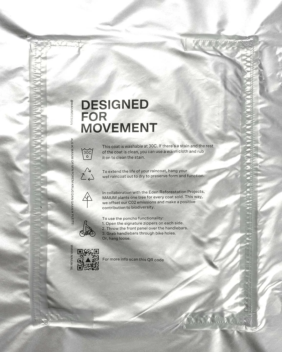 Maium Maium Poncho Army Green