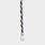 Susan Bijl Susan Bijl The New Kumihimo Strap Blue & Red Alert Short