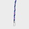 Susan Bijl Susan Bijl The New Kumihimo Strap BlueBack & Fluo Pink Short