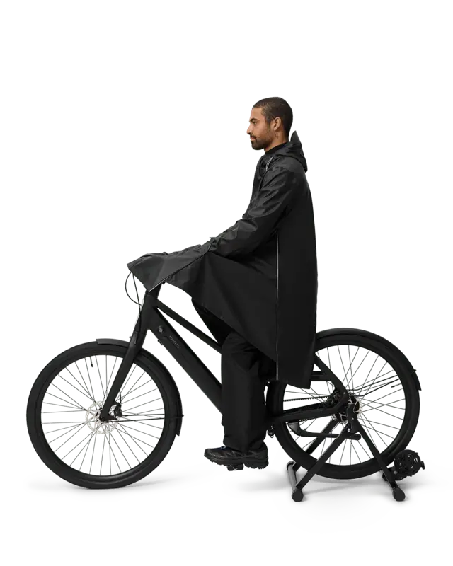 Maium Maium Original Raincoat Black Reflective