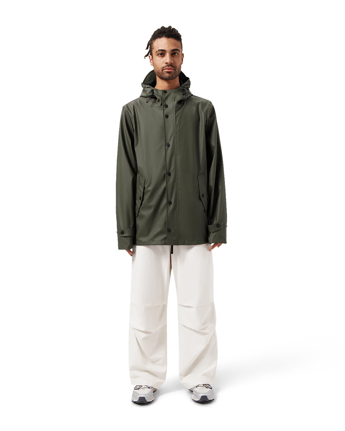 Maium Maium Regenjas Original Short Army Green