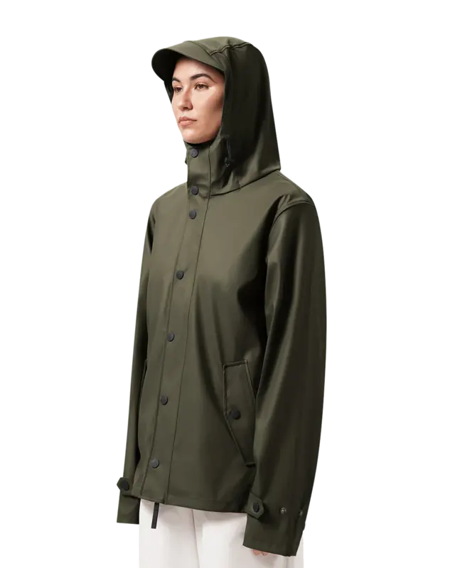 Maium Maium Regenjas Original Short Army Green