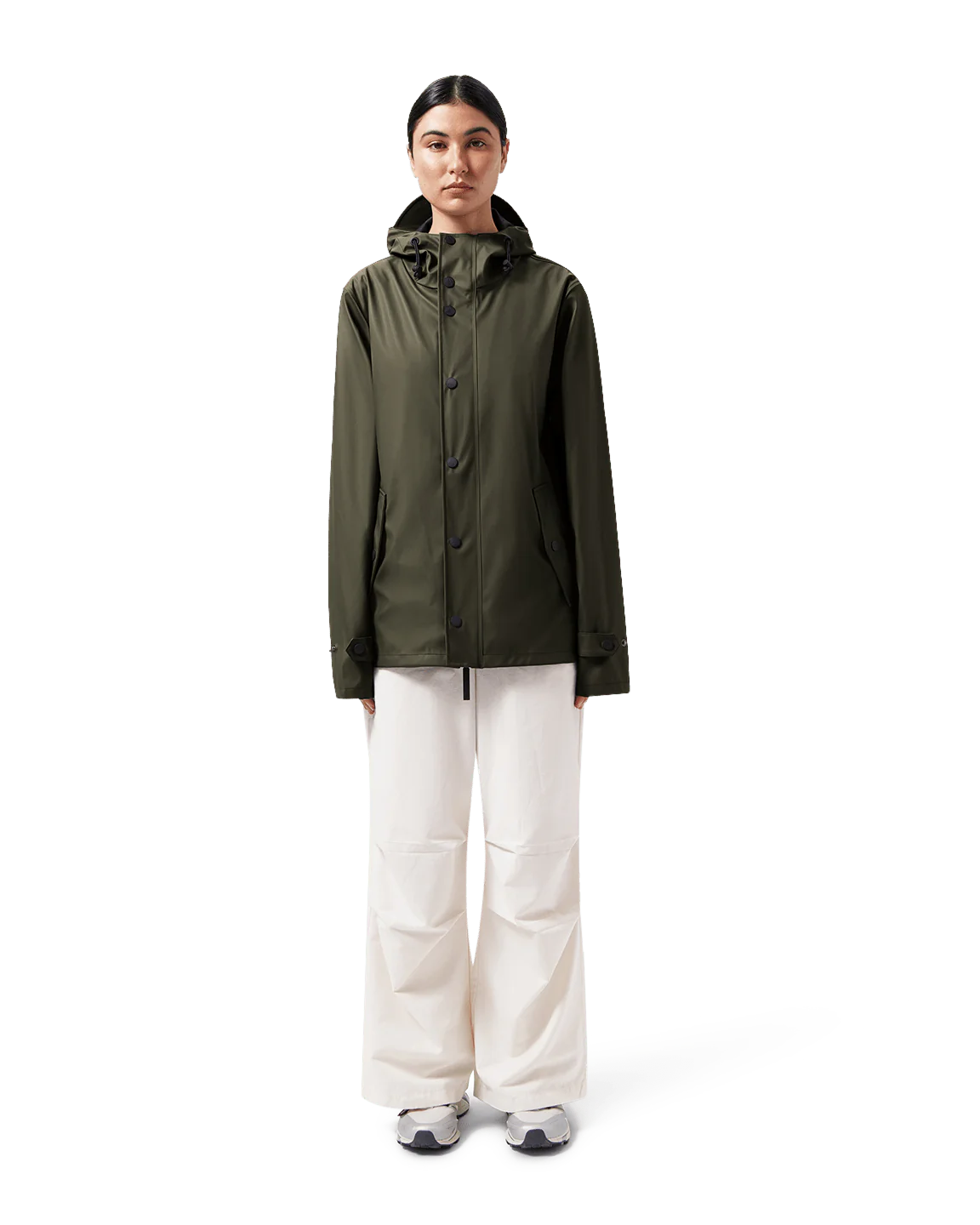 Maium Maium Regenjas Original Short Army Green