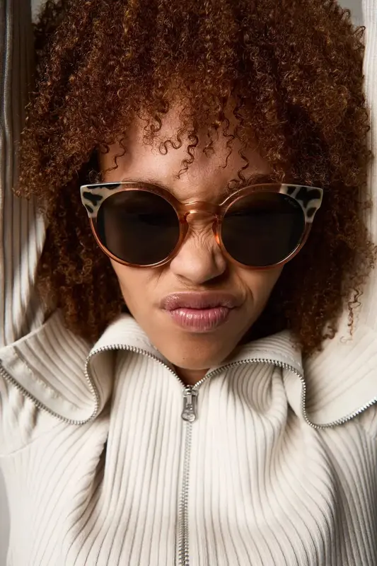 Komono Komono Sunglasses Lulu Coral Bobcat
