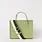 O My Bag O My Bag Jackie Midi Tea Green Classic Leather