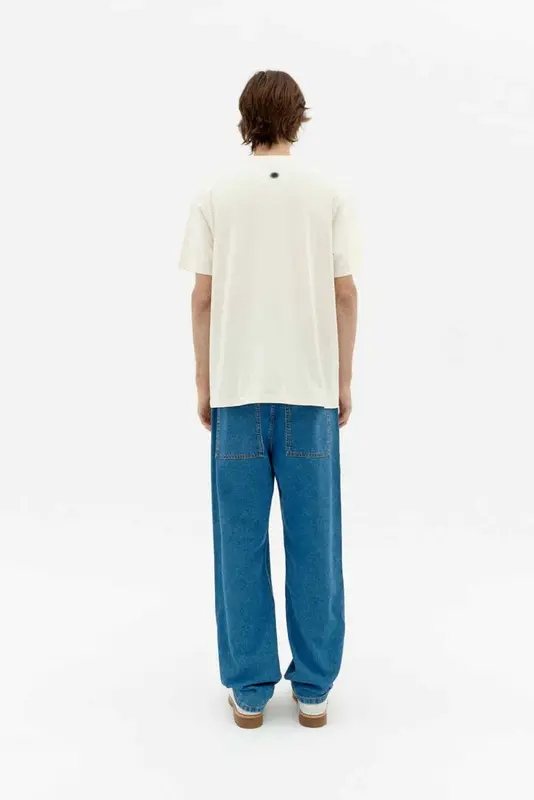 Thinking Mu Thinking Mu Classic Sol White Zach T-Shirt L