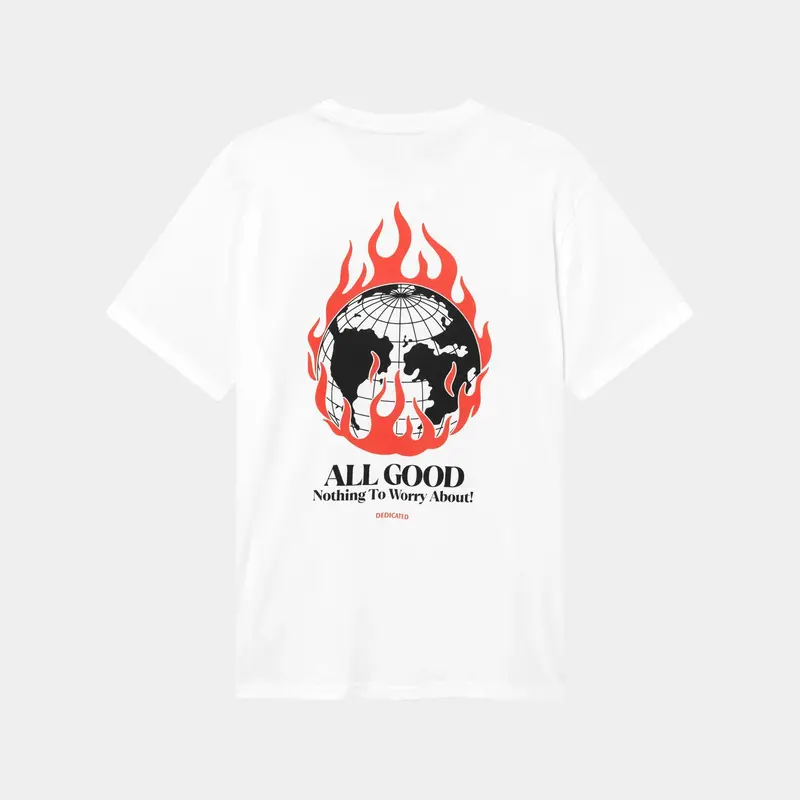 Dedicated Dedicated T Shirt Stockholm All Good White L