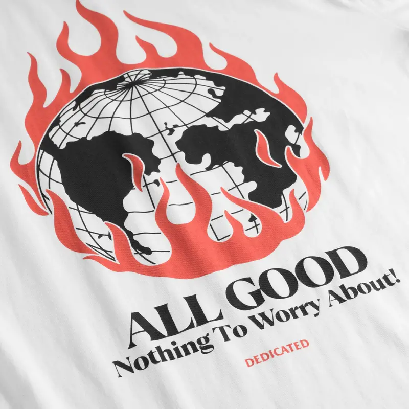 Dedicated Dedicated T Shirt Stockholm All Good White L