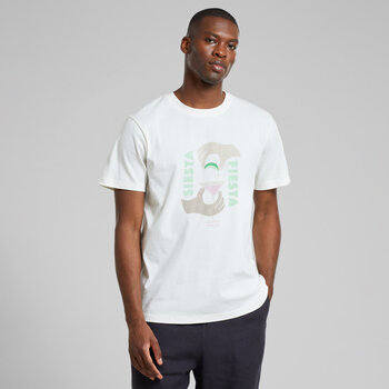 Dedicated T-Shirt Stockholm Siesta Fiesta Hands Off White