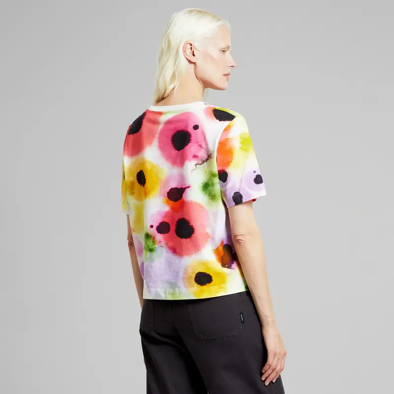 Dedicated Dedicated Vadstena Abstract Floral Multi Color