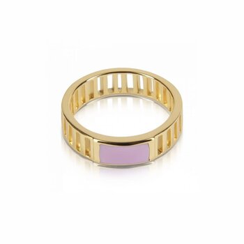 T.I.T.S. Grit Ring Self-Love Goud Lila