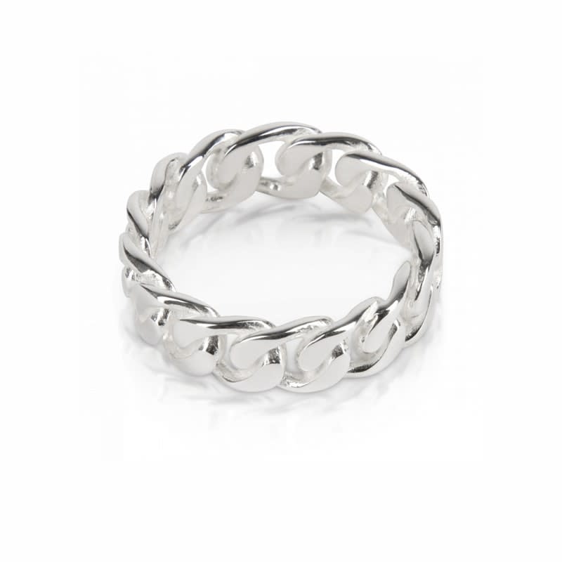 T.I.T.S. TITS Chain Ring Zilver