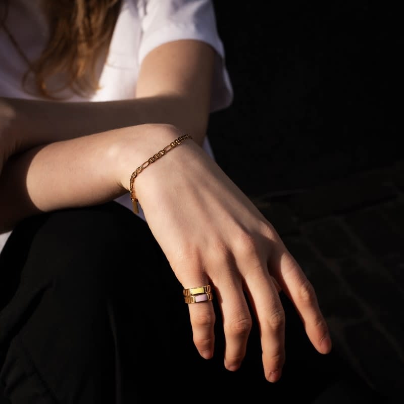 T.I.T.S. TITS Grit Ring Joy Goud Zachtgeel