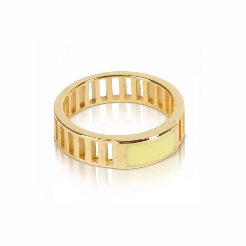 T.I.T.S. TITS Grit Ring Joy Goud Zachtgeel