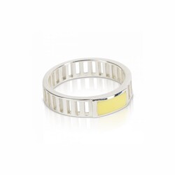 T.I.T.S. Grit Ring Joy Zilver Zachtgeel