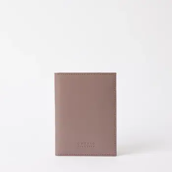 O My Bag Passport Holder Pale Mauve Classic